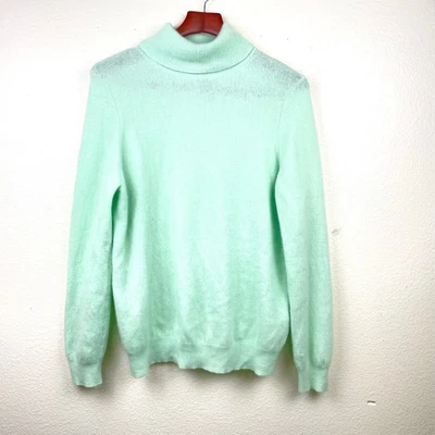 Suéter de cuello alto para mujer talla XL %100 cachemir espuma de mar como nuevo ángel hadas capas Foto 1 de 4