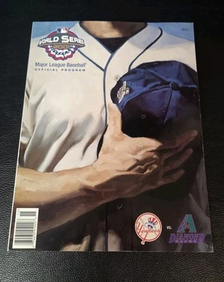 2001 MLB World Series Program - New York Yankees vs Arizona Diamondbacks - Image 1 of 4