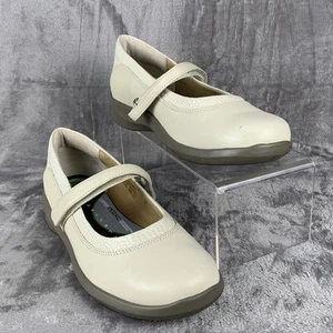 Zapatos planos Aetrex Mary Jane para mujer 7 D marfil hueso ancho ancho Mozaic cómodos - Imagen 1 de 13