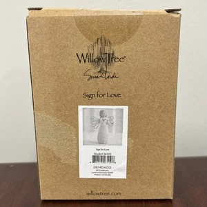 Willow Tree 2003 ‘Sign for Love’ I Love You by Susan Lordi - New in Box- Demdaco - Picture 1 of 6