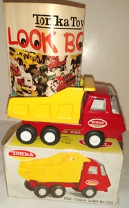 1970 TONKA TINY DUMP TRUCK NO 535 PRESSED STEEL MINT IN BOX - Picture 1 of 10