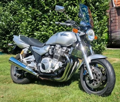 Yamaha XJR 1300, RP02, Bj. 2000, Silber, 54500km, Windschild, TÜV 8/27, 98 PS, - Bild 1 von 4