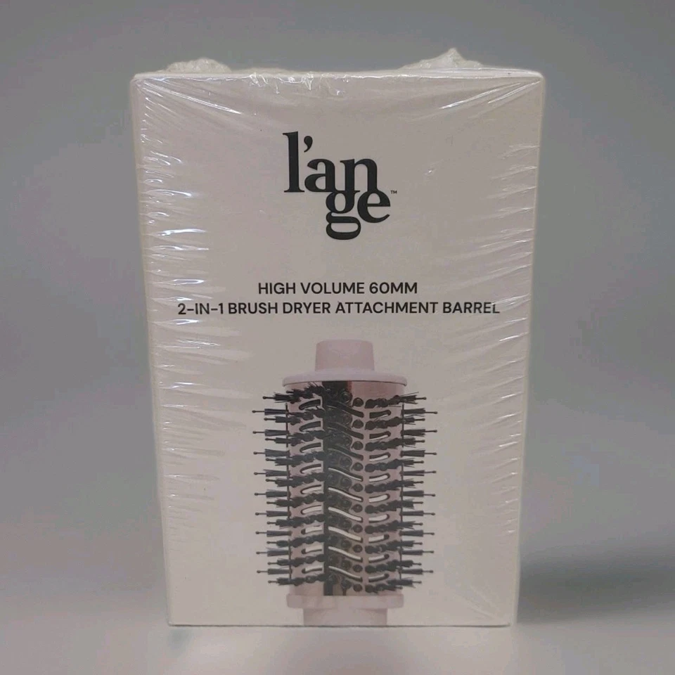 L'ange 75mm High Volume 2-in-1 Brush Dryer Attachment Barrel Pink - 2591