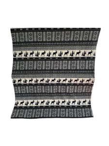 Vintage Woolrich Moose Lodge Fleece Throw Blanket - Picture 1 of 6