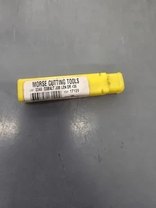 Paquete de 8 brocas de cobalto Morse #36 Jobber Longitud 17129 - Imagen 1 de 2