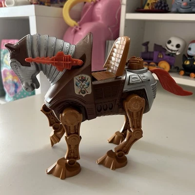 Figurine cheval stridor les maîtres de l'univers motu vintage made in france - Photo 1/4