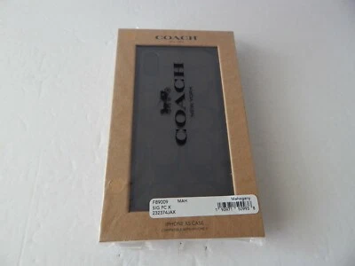 Funda Coach New York iPhone XS y iPhone X Caoba Nueva Foto 1 de 4