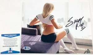 WWE NXT Summer Rae Signed 8X10 Photo A Autograph WrestleMania Beckett BAS COA - Picture 1 of 1