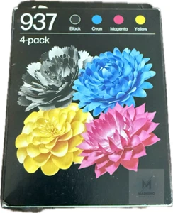 Original HP 937 Patronen Tinte Drucker OfficeJet Pro 9110b 9117 9130 9122 CMYK - Bild 1 von 2