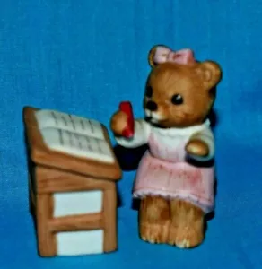 Mini oso escolar para estudiantes Homco con escritorio - Imagen 1 de 10