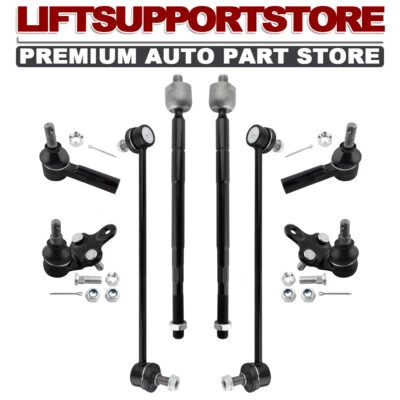8PCS Front Lower Ball Joint Tie Rod For 1997-2000 2001 Toyota Camry Lexus ES300 - Image 1 of 4