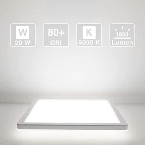 Slochi Ceiling Light LED 20W 2 Pack Brand New UK Stock - Picture 1 of 5