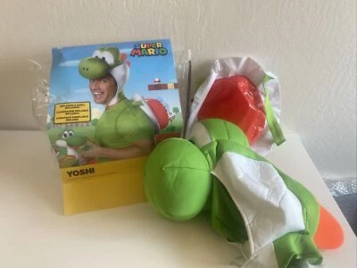 Disguise Yoshi Costume Accessory Kit Adult Green One Size Shell Hat Nintendo - Image 1 of 4
