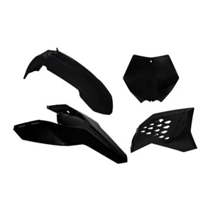 KTM 250 SX-F SXF 2007-2010 Rtech Racetech Plastik Kit - Schwarz 75-K126 - Bild 1 von 2