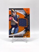 Jared Goff 2016 Panini Certified RARE #/399 ORANGE NEW GEN JERSEYS Rookie RC (B)