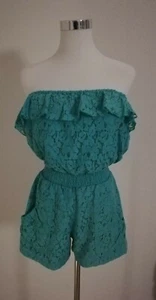 Jumpsuit Kurz Spitze - Bild 1 von 5