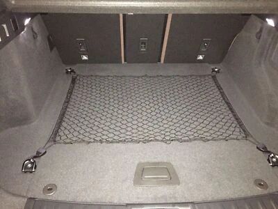 Red de carga de malla organizadora estilo piso maletero trasero para JAGUAR F-PACE 2017-2025 Foto 1 de 4
