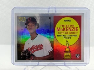 2021 Topps All-Star Rookie Cup Triston McKenzie RC Foil Variation #44 - Picture 1 of 2