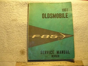 1961 Oldsmobile F-85 Service / Shop Manual - Original GM - Bild 1 von 6