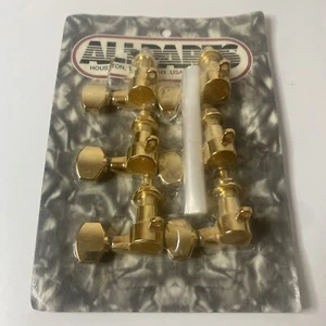 Gitarre Allparts Gotoh Mini Stimmschlüssel 6 in Reihe goldfarbene Tuner TK-7760-002 - Bild 1 von 5