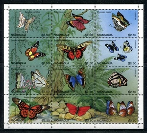 Nicaragua 2118 MNH insects Butterflies 1995. x44493 - Picture 1 of 1