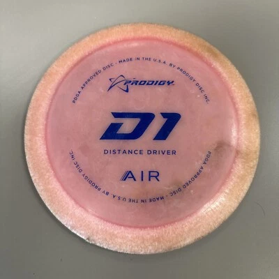 Disc Golf Prodigy D1 AIR distance driver disc 156g peach preowned - Image 1 of 4