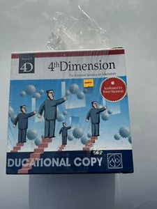 4th Dimension Vintage Apple Macintosh Darabase Software - Afbeelding 1 van 3