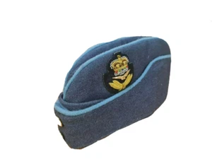 WW2 Royal Air Force RAF Side Cap 1940's WWII Forage Uniform Dress Hats - Picture 1 of 11