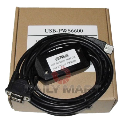 New In Box HITECH USB-PWS6600 HMI Programming Cable - Image 1 of 3