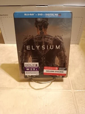 NEW Elysium SteelBook Blu-ray DVD [2013] Target Exclusive - ShipNextDay No Dents - Image 1 of 4