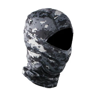 Tactical Camouflage Hunting Shooting Balaclava Full Face Scarf Hood Headwear Hat - Picture 1 of 34
