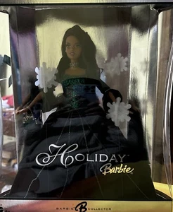 HOLIDAY BARBIE DOLL 2004 MATTEL- African American New in Box #85849 - Picture 1 of 8