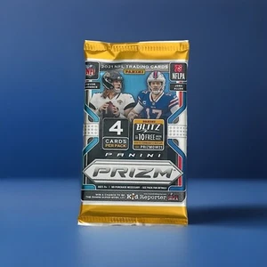 2021 Panini Prizm Football Pack (1) LOOK4 Checker Board Ja’Marr Chase Rookie RC - Picture 1 of 1