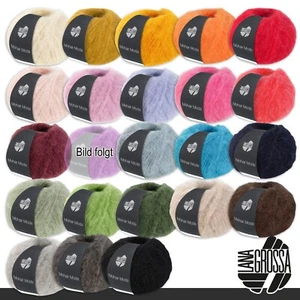 Lana Grossa 50 g Mohair Moda hilo de invierno lana tejer esponjoso 23 colores - Imagen 1 de 46