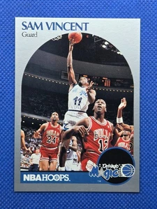 1990 NBA Hoops SAM VINCENT Karte Michael Jordan in #12 Jersey Karte #223 - Bild 1 von 2