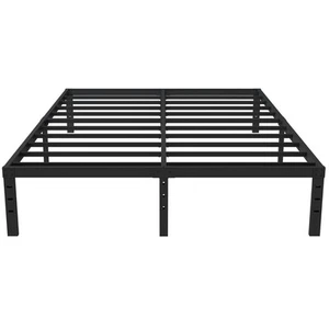 16Inch King Bed Frame Heavy Duty Metal Platform King Size Bed Frames with 14Inch - Picture 1 of 9