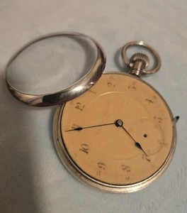 Keystone Co. 18s 10j Pocket Watch with uncommon celluloid dial - Picture 1 of 14