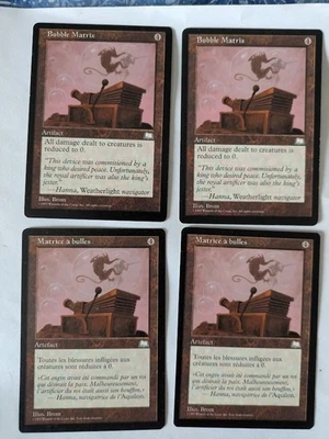 4 Bubble Matrix Weatherlight MTG NM Free shipping with tracking - Image 1 of 2
