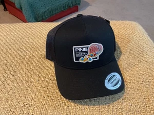 Cappello da golf regolabile Ping Practice Bucket nero NUOVO DI ZECCA - Foto 1 di 3