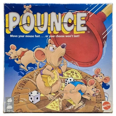 Pounce Game by Mattel 1992 Euro Disney - Similar to Mousie Mousie - Rare Vintage - Image 1 of 4