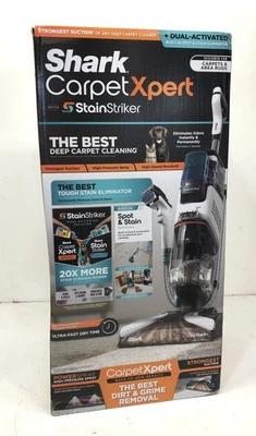 Limpiador de alfombras Shark EX201 experto en alfombras con cable con golpeador de manchas nuevo Foto 1 de 2