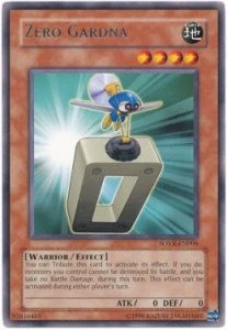 YuGiOh Zero Gardna SOVR-EN006 Rare Englisch Neu unl. - Bild 1 von 2