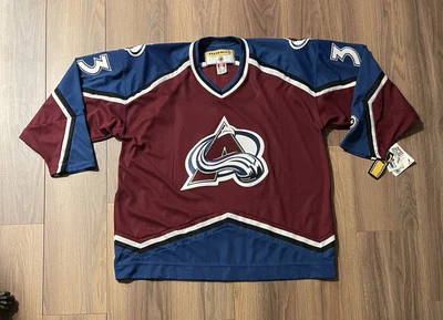 Camiseta deportiva de colección Koho Player Joueur Colorado Avalanche #33 Patrick Roy • Talla XXL • NUEVA CON ETIQUETAS Foto 1 de 4