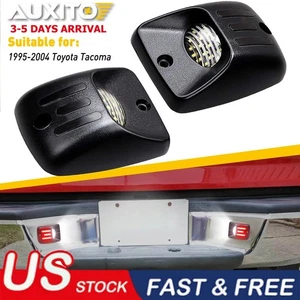 For 1995-2004 Toyota Tacoma Super White License Plate Light Lens LED Lamp Bulbs - Picture 1 of 17