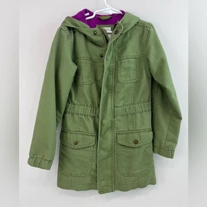Cat & Jack olivgrüne Übergangsjacke Mädchen 6 - Bild 1 von 8