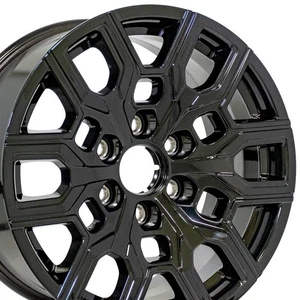 18" Chevrolet Colorado Wheel Rim Factory OEM 14097 2023-2024 Gloss Black - Picture 1 of 5