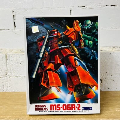 Johnny Ridden's MS-06R-2 ZAKU II 2 Mobile Gundam Traje Modelo Kit Nuevo Sin Construir Foto 1 de 4