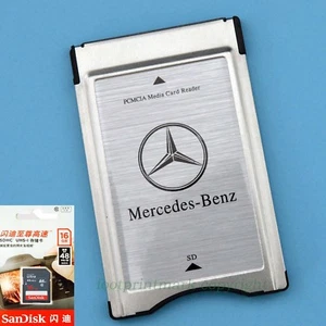 SD auf PCMCIA Multi Karten Adapter + SanDisk Ultra 16GB 170 MB/s * für Mercedes-Benz - Bild 1 von 10