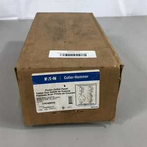 Eaton Cutler-Hammer Power Outlet Panel CHU4N6NS 1P 3W Surface Mount 120/240V RV - Picture 1 of 9