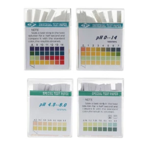 0-14 PH Test Strips Litmus Paper Universal Alkaline Acid Indicator Pap-TM - Picture 1 of 9